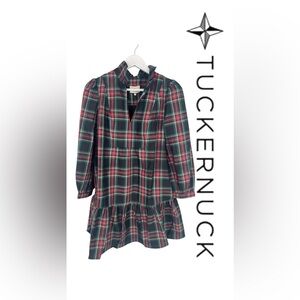 Tuckernuck Highland Tartan Palmerston Dress NWT Plaid Preppy SMALL